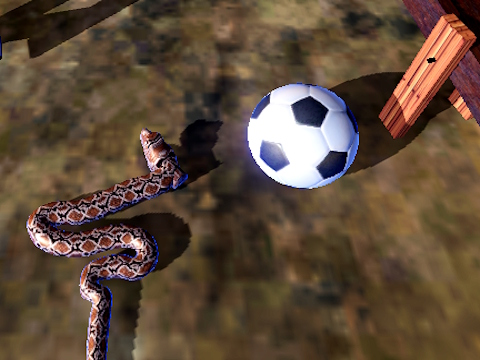Permainan Simulator Ular Sebenar 3D  talian