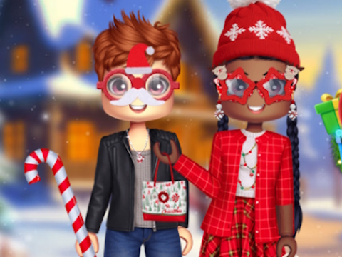 Permainan Pakaian Krismas Roblox  talian