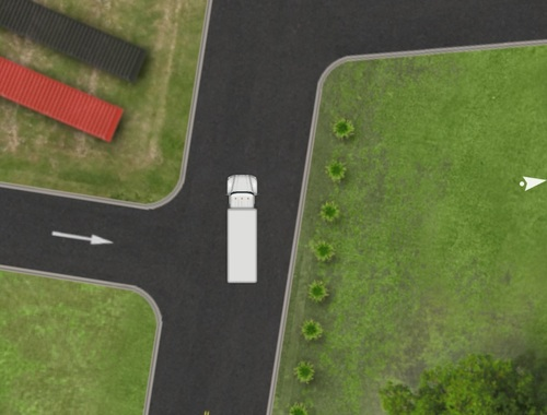 Permainan Lori Cabaran Tempat Letak Kereta  talian