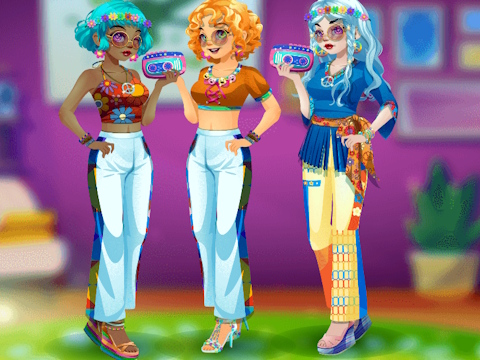 Permainan Girly Fun Groovy talian