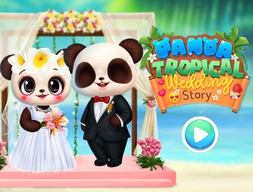 Permainan Kisah Perkahwinan Tropika Panda  talian