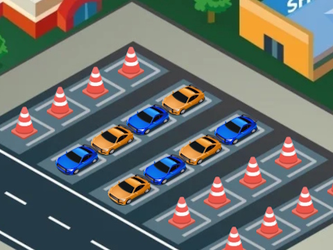 Permainan Jenis Tempat Letak Kereta  talian