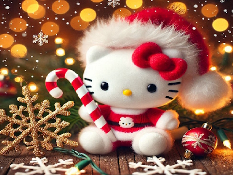 Permainan Teka-teki Krismas Hello Kitty  talian