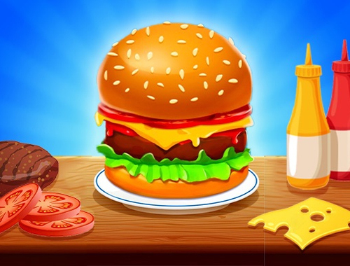 Permainan Kafe Burger  talian