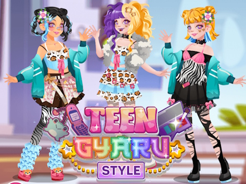 Permainan Gaya Gyaru Remaja  talian