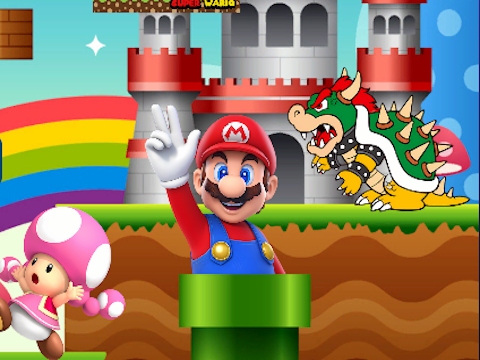 Permainan Padanan Kad Memori Super Mario  talian