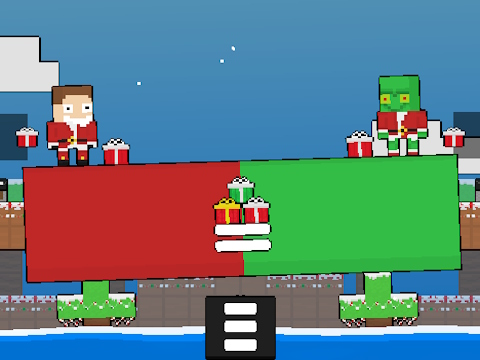 Permainan Grinch lwn Santa  talian