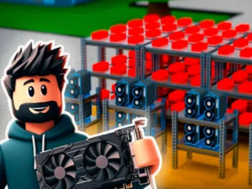Permainan Roblox: Penambang Bitcoin!  talian