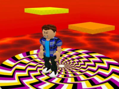 Permainan Roblox: Parkour Lava talian