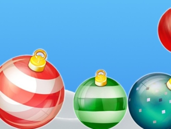 Permainan Puzzles Balls Menggabungkan Tahun Baru!  talian
