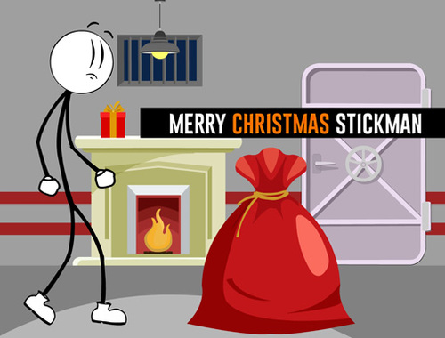 Permainan Selamat Hari Krismas Stickman  talian