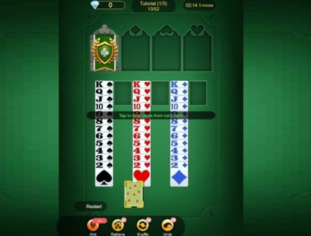 Permainan Raja Solitaire  talian