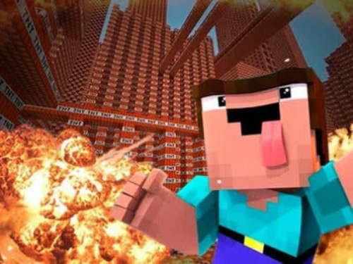 Permainan Mod TNT Gila  talian