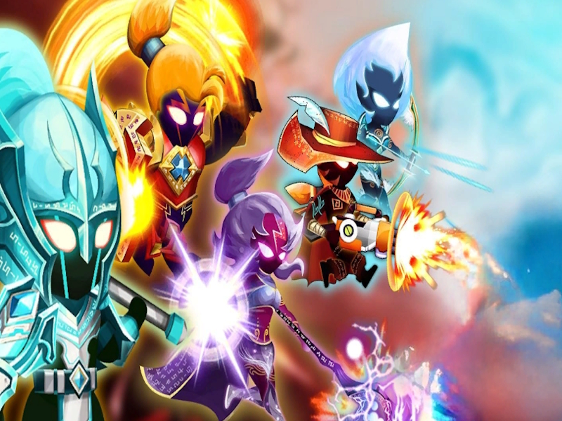 Permainan Stickman Saga: Ninja Shadow Warriors talian