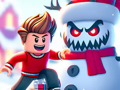 Permainan Jigsaw Puzzle: Pertempuran Bola Salji Roblox  talian