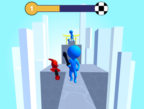 Permainan Main Pedang! Ninja Slice Runner  talian
