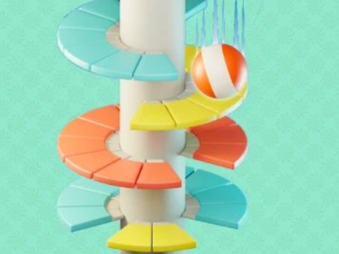 Permainan Helix melompat  talian