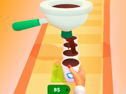 Permainan Kopi Run 3D  talian