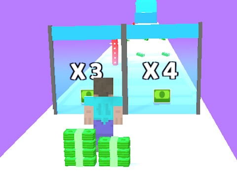 Permainan Minecraft Money Stack talian