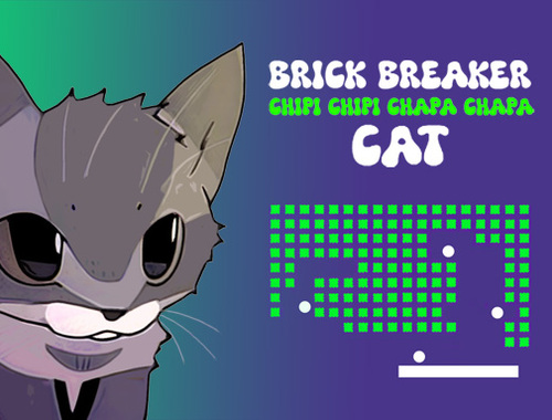 Permainan Breaker Brick Chipi Chipi Chapa Chapa Cat  talian