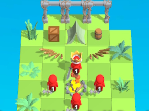 Permainan Castle Wars: pertempuran sel  talian