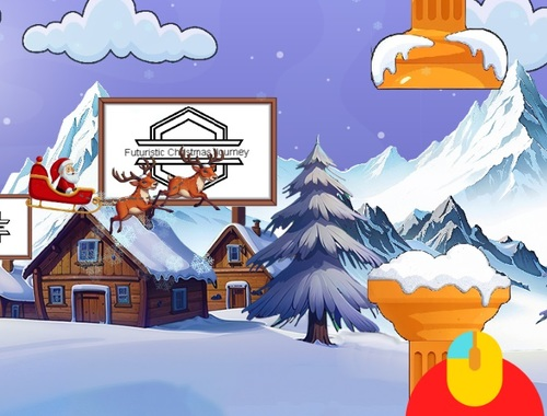 Permainan Perjalanan Krismas Futuristik  talian
