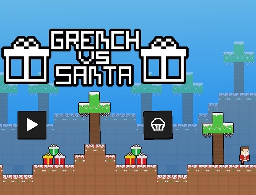Permainan Grinch vs Santa  talian