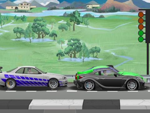 Permainan Street Racer 2 talian