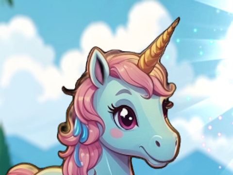 Permainan Blok Blaster Unicorn  talian
