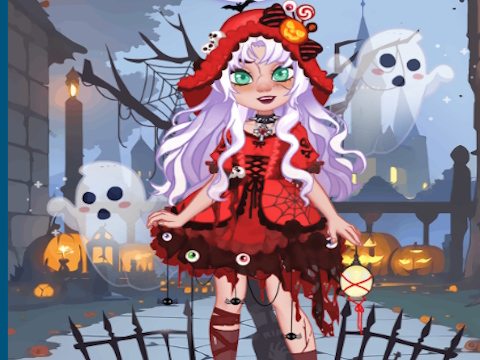Permainan Pembuat avatar boneka halloween  talian