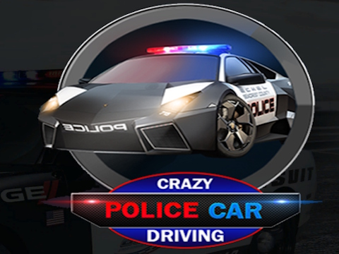 Permainan Memandu kereta polis gila  talian