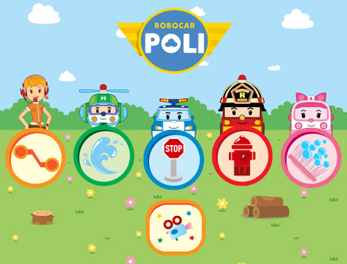 Permainan Robocar Poli  talian