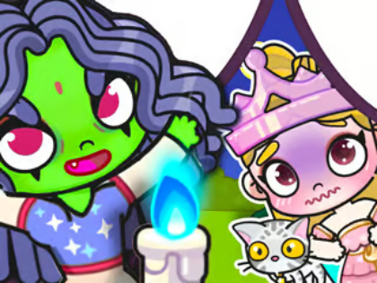 Permainan Teka -teki Jigsaw: Elphaba dan Glinda  talian