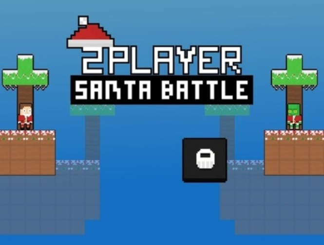 Permainan 2 pemain Santa Battle  talian