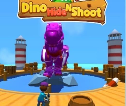Permainan Dino Hide n Shoot talian
