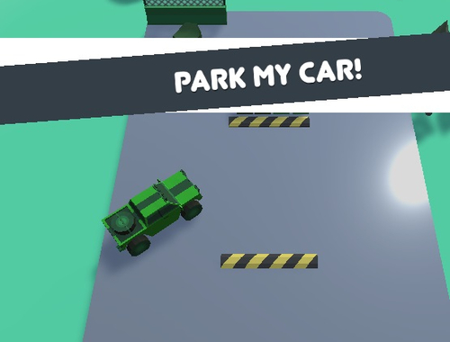 Permainan Letakkan kereta saya!  talian