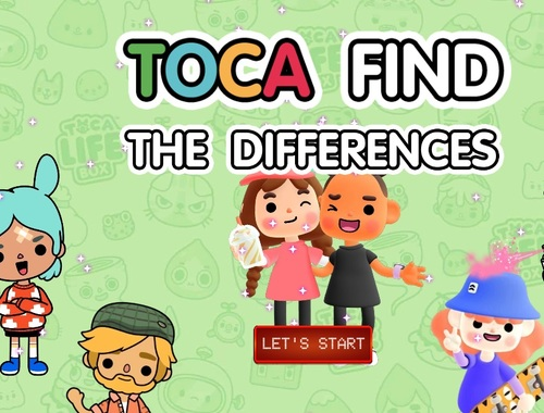 Permainan TOCA Cari perbezaannya  talian