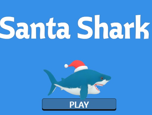Permainan Santa Shark talian