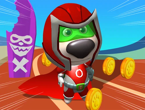 Permainan Dash Hero Super Dog talian