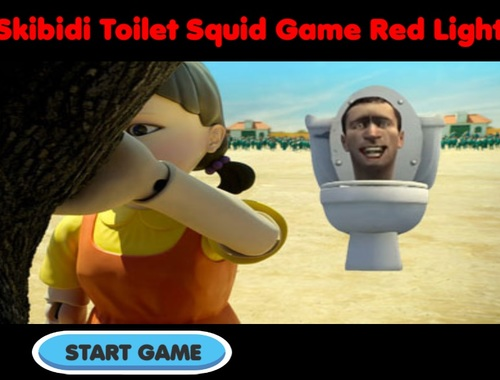 Permainan Skibidi Toilet Squid Game Red Light talian