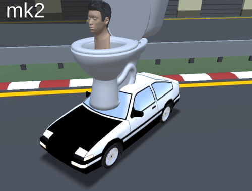Permainan Skibidi Toilet Racing Multiplayer talian
