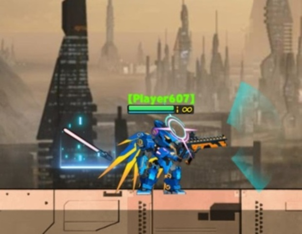 Permainan Robot Perang Battle Mech Arena  talian