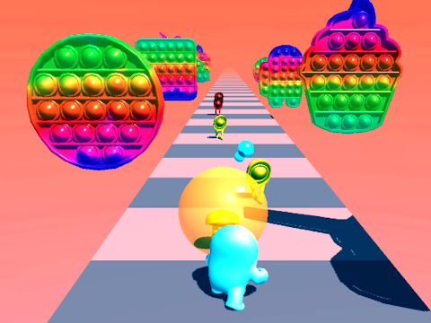 Permainan Bubble Run talian