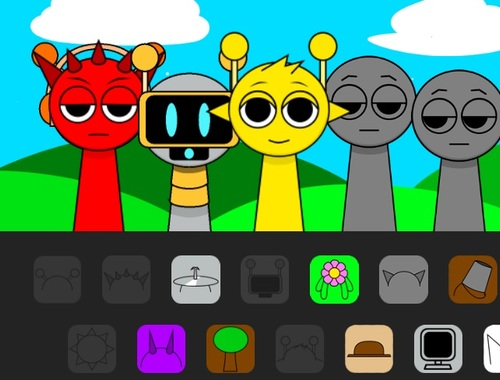 Permainan Sprunki Incredibox Horror talian