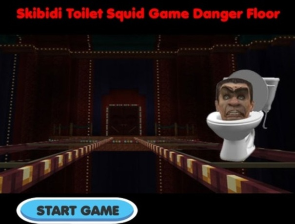Permainan Skibidi Toilet Squid Game Game Bahaya Lantai  talian
