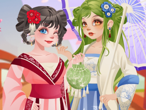 Permainan Girly Spring Hanfu talian
