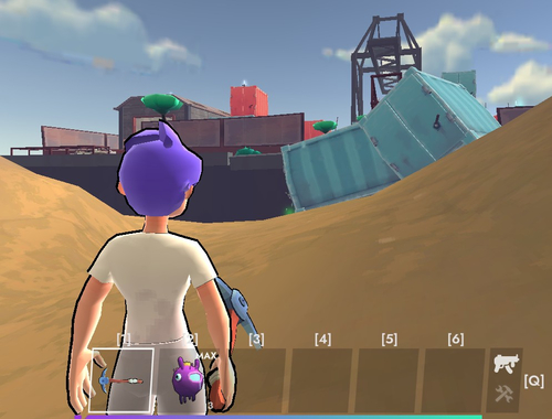 Permainan Fortzone Battle Royale talian