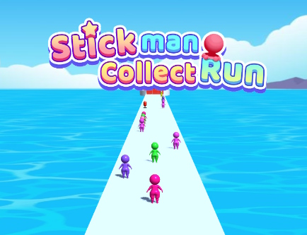 Permainan Stickman mengumpul lari  talian