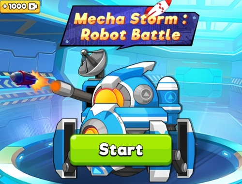 Permainan Pertempuran Robot Mecha Storm  talian