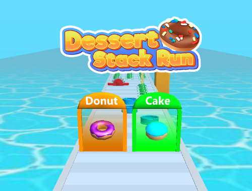 Permainan Stack Dessert Run  talian